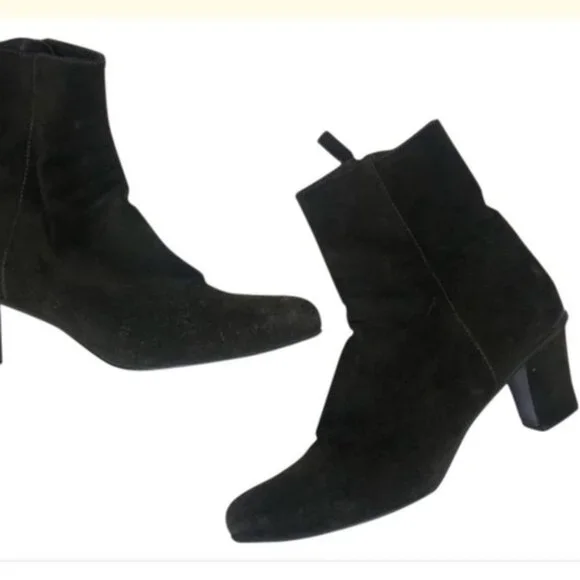 PRADA suede Classic ankle boot - Picture 4 of 8